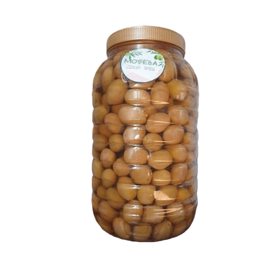 3 Kg Doğal Turunç Aromalı Yeşil Zeytin 