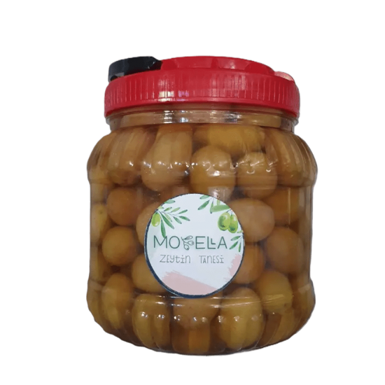1 Kg Doğal Turunç Aromalı Yeşil Zeytin